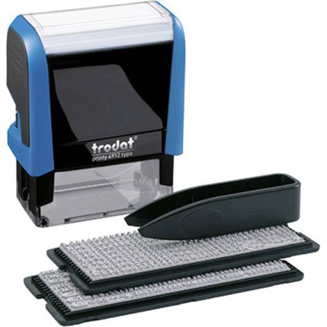Trodat 43145 Tampon texte noir 47 x 18 mm (l x H) (1/4)