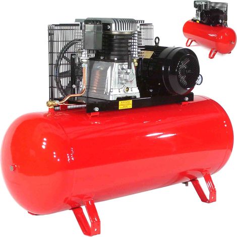Druckluftkompressor 5,5PS 750/11/500 K28 Werkstattkompressor Kolbenkompressor 4 kW (1/5)
