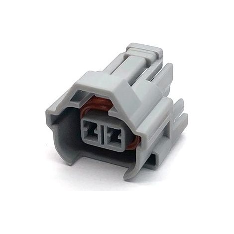 Connecteur series MT sealed 2.3 male 2 Voies gris avec support de fixation