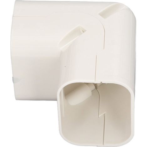 Accessoires de protection de tuyauterie pour climatiseur intérieur/extérieur, kit de protection de conduite en PVC, coude vertical série 80 417 (1/5)