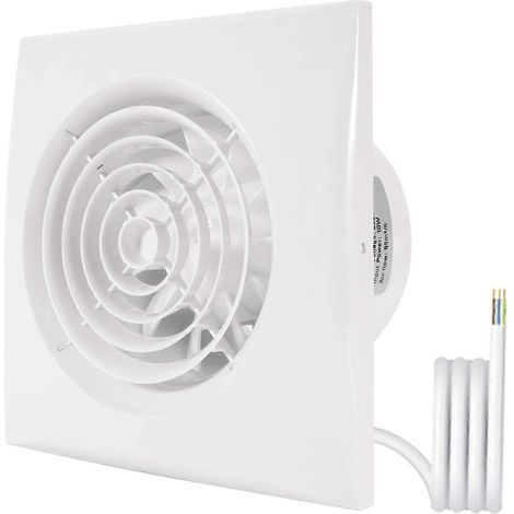 Extracteur d'air de salle de bain 100 mm - Ventilateur mural/plafond (1/5)