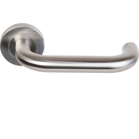 Coppia di Maniglie KLOSE Besser con Rosette, modello “Elsa” a U, in acciaio inox 304  Senza rosette di funzione