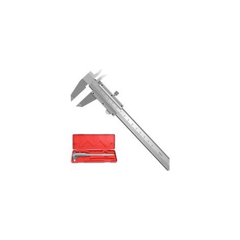 Pied à Coulisse 0-150mm, Outil de Mesure Précision Réglable 0.02mm, pour les Mesures Externes, Internes, Profondeur et Pas, Mesure de Professionnel/la Maison/l'industrie avec étui de Rangement (1/5)