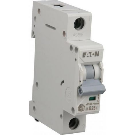 Interruttore automatico Eaton 6kA 1p B25 25A