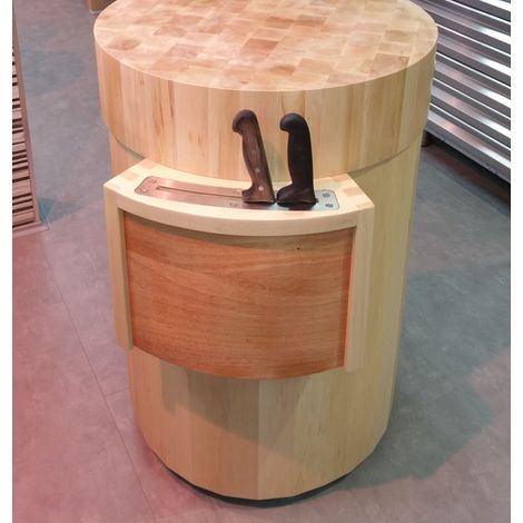 Porte Couteaux Lateral Pour Billot Cylindrique - MAP