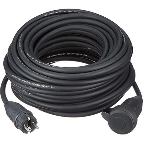 Brennenstuhl 1166820 Alimentazione Prolunga Nero 25.00 m H07RN-F 3G 2,5 mm² (1/4)