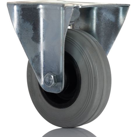 Roulettes industrielles Fixe RS PRO, Diam 100mm, 70kg ( Prix pour 1 ) (1/2)