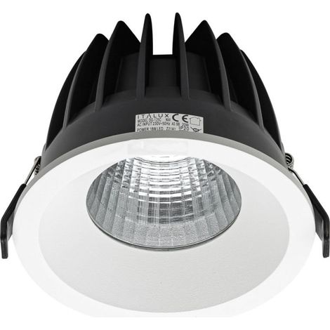 Apparecchio da incasso ermetico IP54 LED 18W REZZO DG125CWKWW70 Italux (1/5)