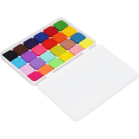 Tampons lavables multicolores pour arts créatifs, scrapbooking et projets DIY. (1/5)
