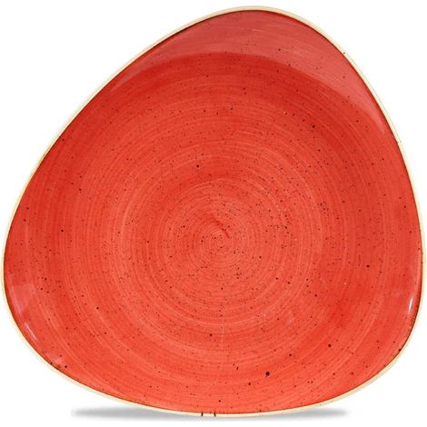 Assiette Lotus Rouge Baie Stonecast 10" / 265 mm - Finedine (1/5)