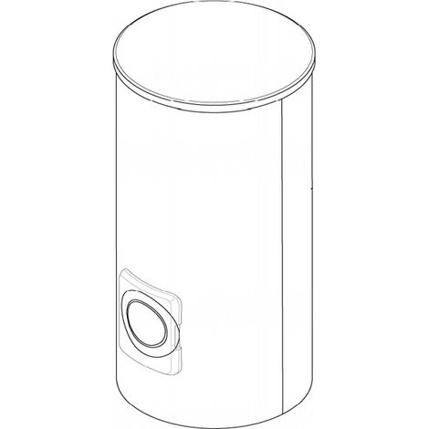bodensteh. Systemspei. WS 500-5 B Stücklistenkomponente Tank von BOSCH - 7735500399 (1/2)
