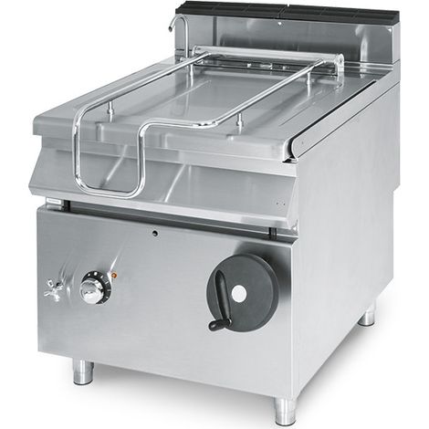 Sauteuse Basculante Électrique, Capacité 60 Litres, avec Cuve en Inox - Virtus