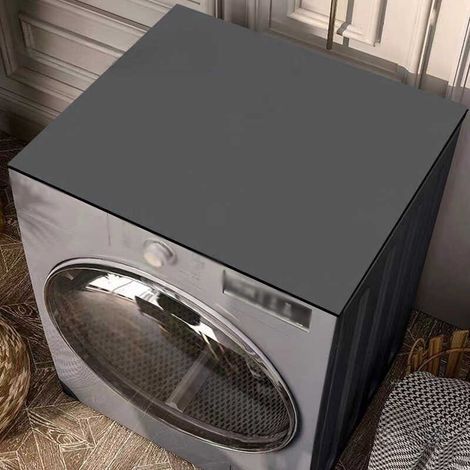 Washing machine cover, 60 x 60 cm, dark gray - dust cover, dust cap (1/5)