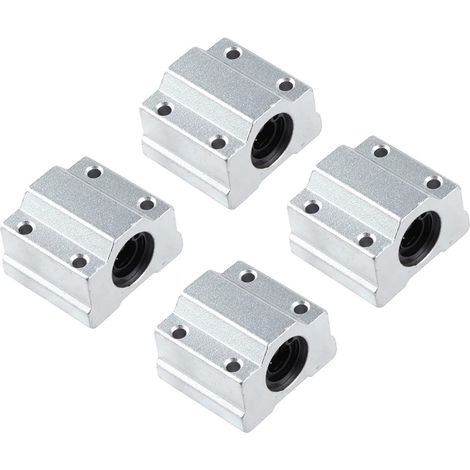 4pcs SCS6UU 6mm Mouvement Linéaire Roulement À Billes Glissière Douille CNC Routeur (1/4)