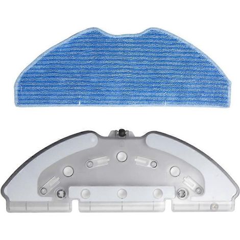 Repuestos para bandeja de fregona de robot aspirador 360 S8 Plus Ezviz Re4 Plus, soporte de trapeador de repuesto, A (paño azul) (1/4)