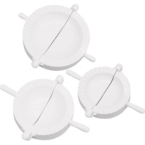 Ensemble de 3 moules à raviolis, ustensiles de cuisine pour tartes et pâtisseries (1/5)