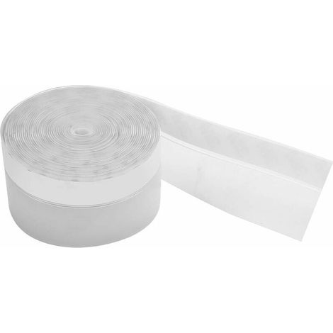 Bande d'étanchéité Auto-adhésive de 16 Pieds Étanchéité Contre Les intempéries Joints de Porte de Garage Transparent Coupe-Froid Isolation Acoustique Isolant Anti-poussière ( 3) (1/5)