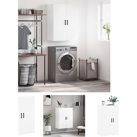 Wandschrank,Wandhängeschrank,Badschrank,Küchenschrank Weiß 69,5x34x90 cm VMIEB38776 MaisonChic (1/5)
