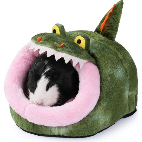 Accessoires pour litière de chinchilla, hérisson, cochon d'Inde, jouets pour cage, maison pour dragon barbu, fournitures pour hamster, habitat pour furet (1/5)