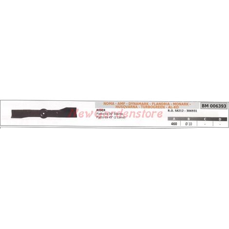 Cuchilla para cortadora de césped NOMA 36" plana 006393
