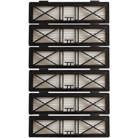 Lot de 6 filtres HEPA pour aspirateurs Neato Botvac D7, D3, D4, D5, D6, D70, D75, D80 et D85, compatibles avec les modèles Neato Botvac 75e, 80 et 85. Pièces détachées pour aspirateurs [jkw] (1/5)