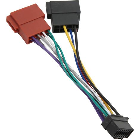 Adaptateur de faisceau de câbles stéréo radio ISO, connecteur de remplacement pour Sony JVC neuf (1/5)