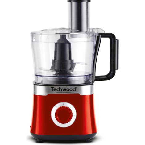 Robot Multifonctions 800W - Techwood TRO-6855 - 3 vitesses - Réservoir 1,5L - Coloris Rouge