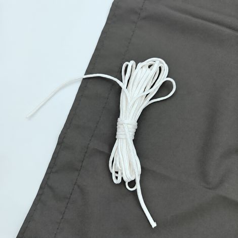 Toile d'ombrage rétractable auvent ondulé gris foncé sur mesure 2 tissu Oxford 98% 15 × 10 × 5 cm 250 g – Livraison gratuite (1/4)