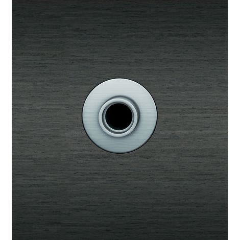 FSB Drückerrosette flächenbündig Edelstahl rund TS 38-44mm