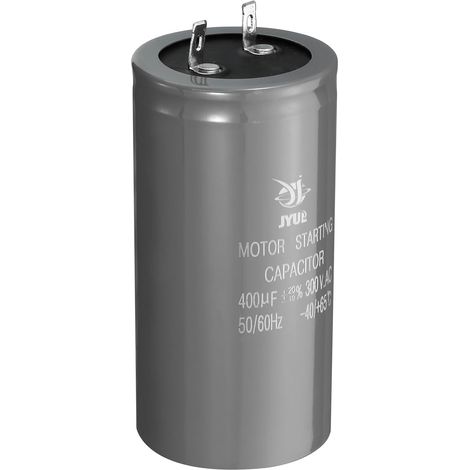 Moteur Démarrage Condensateur, 400uf 300V 50/60HZ CD60 Fonctionnement Condensateur Démarrage Condensateur pour Air Climatiseurs, Électrique Moteur Démarrage Courant (1/5)