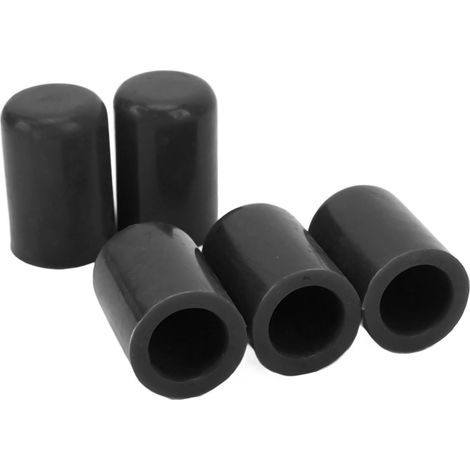 Lot de 10 bouchons silicone pour durites vide moteur auto diamètre intérieur 16mm capuchons universels noirs (1/5)
