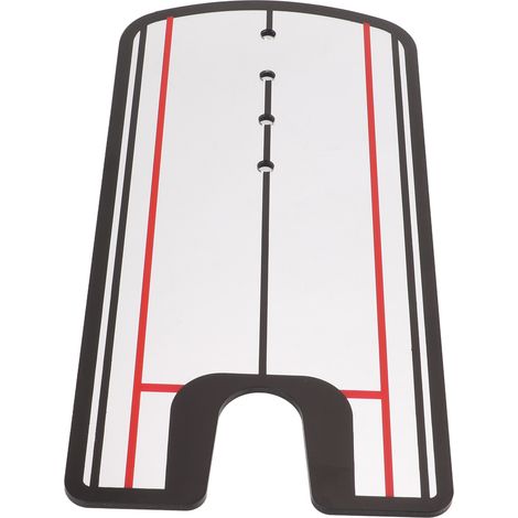 Miroir d'entraînement de golf en acrylique pour putting - Amélioration de la posture et du swing - Usage intérieur et bureau (1/5)