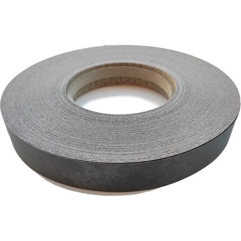 Bordo per top e piano cucina melaminico o abs da 45 mm con e senza colla dimensione disponibile: nero vulcano melaminico precollato