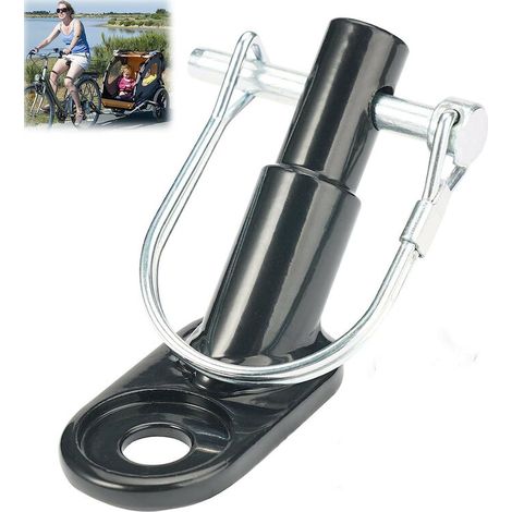 Coupleur de Remorque de Vélo, Attachement de Connecteur d'attelage de Remorque de Vélo, Attache-Remorque Universelle pour Vélo