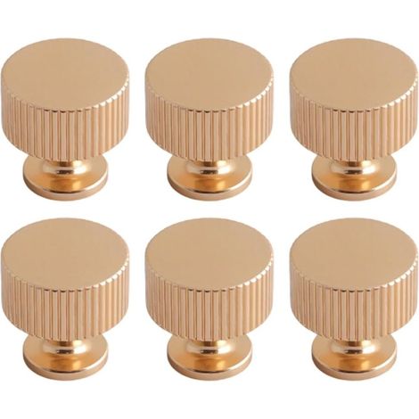 28mm Aluminum Alloy Cabinet Handles, Gold Finish (1/5)