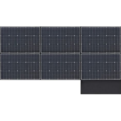 Panneau Solaire, Haute Efficacité, Design Portable, 600W (1/2)