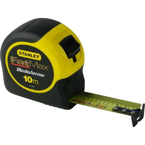 Stanley 10m FatMax Tape Measure Metric Only STA033811 0-33-811