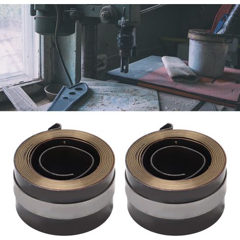 2 pièces d'accessoires de ressorts pour perceuse, ressorts de perceuse d'établi, ressorts de fraiseuse (1/5)
