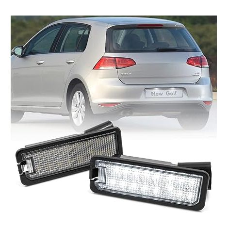 feux de plaque d'immatriculation LED blancs pour IV, V, VI, VII, III, B7, B8, CC, Canbus (1/5)