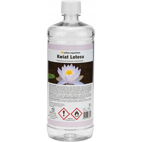 Combustible para biochimeneas BIOfuel GMT Bioetanol Flor de Loto 1L