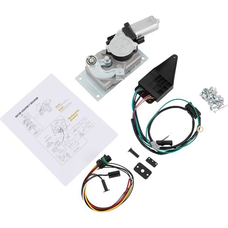 Motore per montascale per camper, kit completo, funzionamento efficiente, colore argento (1/2)