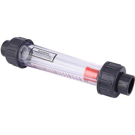 Débitmètre à tube plastique pour la mesure du débit de liquides 40-400 L/h, haute précision, résistant aux acides et aux alcalis (1/5)