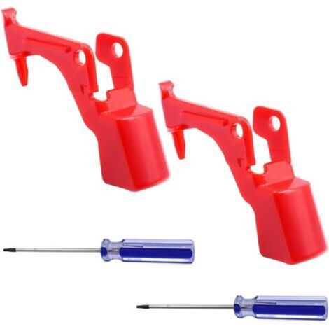 Interrupteurs à gâchette robustes pour Dyson V10, V11, SV12 et SV14 Boutons de commande haute durabilité Le kit de service comprend 2 boutons et un tournevis. (1/4)