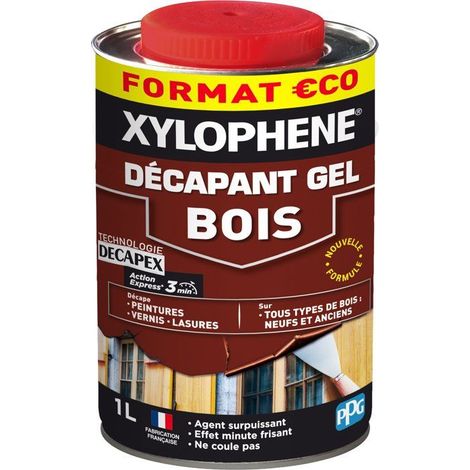 DÉCAPANT GEL XYLOPHeNE BOIS INCOLORE 1L (1/3)