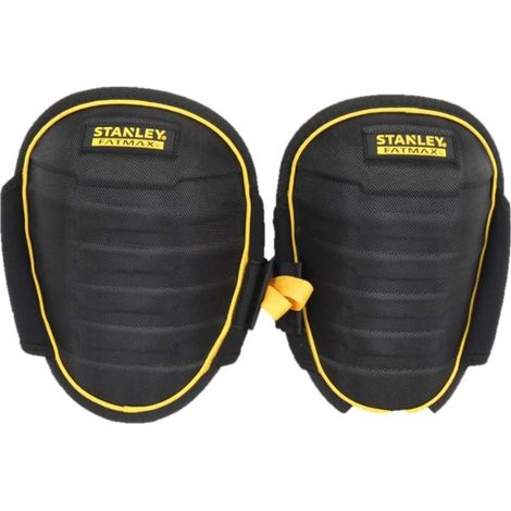 Stanley FATMAX Gel Knee Pads with Semi-Rigid Shell, Yellow and Black EVA and Nylon Construction (Model: FMST82959-1)