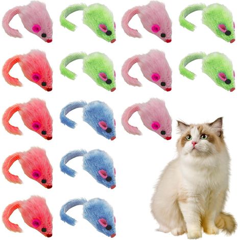 15 Jouets Amusants pour Chats, Jouets en Peluche Intéressants pour Chats Et Souris, Jouets Créatifs pour Animaux De Compagnie, Fournitures pour Animaux De Compagnie (1/5)