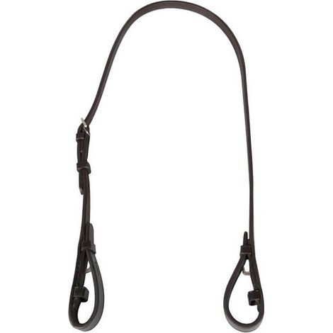 cob, Schwarz: Ersatzständer für Zaumzeug Bite/Thread aus Leder (1/4)