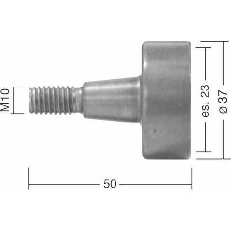 Axe avec roulement 590485066 adaptable BCS
