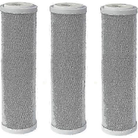 Lot de 3 cartouches filtrantes à charbon actif CTO de 10 pouces pour le marché européen (1/5)