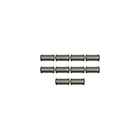 10 Ersatzscherköpfe für Trimmer/Rasierer, kompatibel mit BG2024, BG2036, BG3015, TT2000, TT2021 - Crezuo